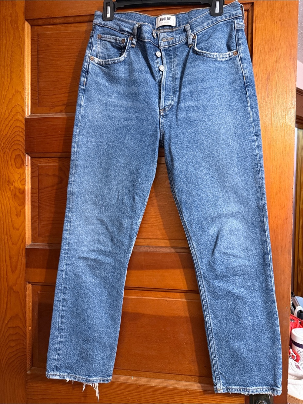 Agolde Riley Crop jeans in 28 women’s.